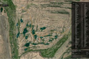 Mt. Massive Lakes Leadville Map